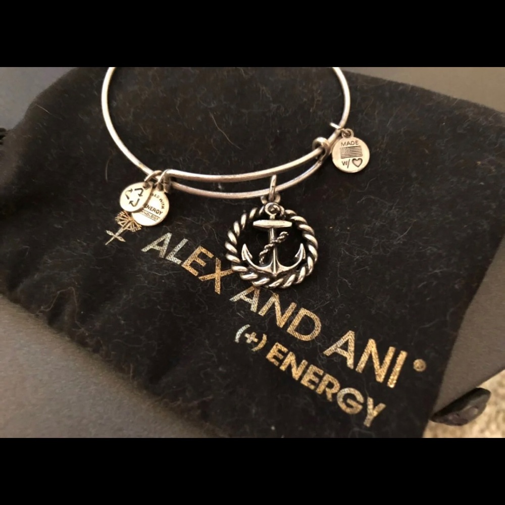 Alex and Ani bracelet Silver Anchor